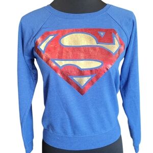 TM & DC Comics Superman graphic sweatshirt Size XS